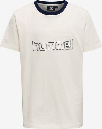 Hummel Shirt in Wit: voorkant