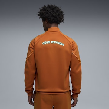 PUMA Trainingsjacke 'Elfenbeinküste King Anthem' in Braun