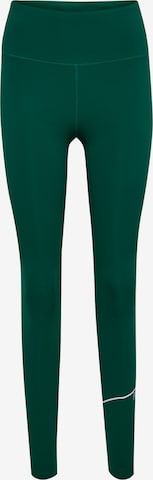Hummel Skinny Sports trousers 'Court' in Green: front