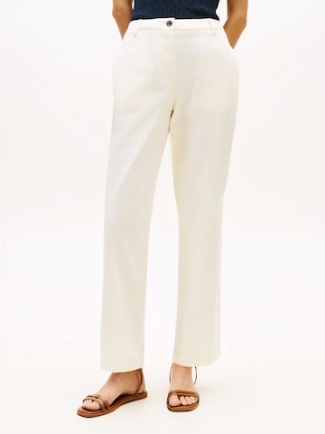 TOMMY HILFIGER regular Παντελόνι τσίνο σε μπεζ: μπροστά