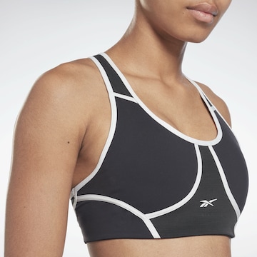 Reebok Bustier Sportmelltartók - fekete