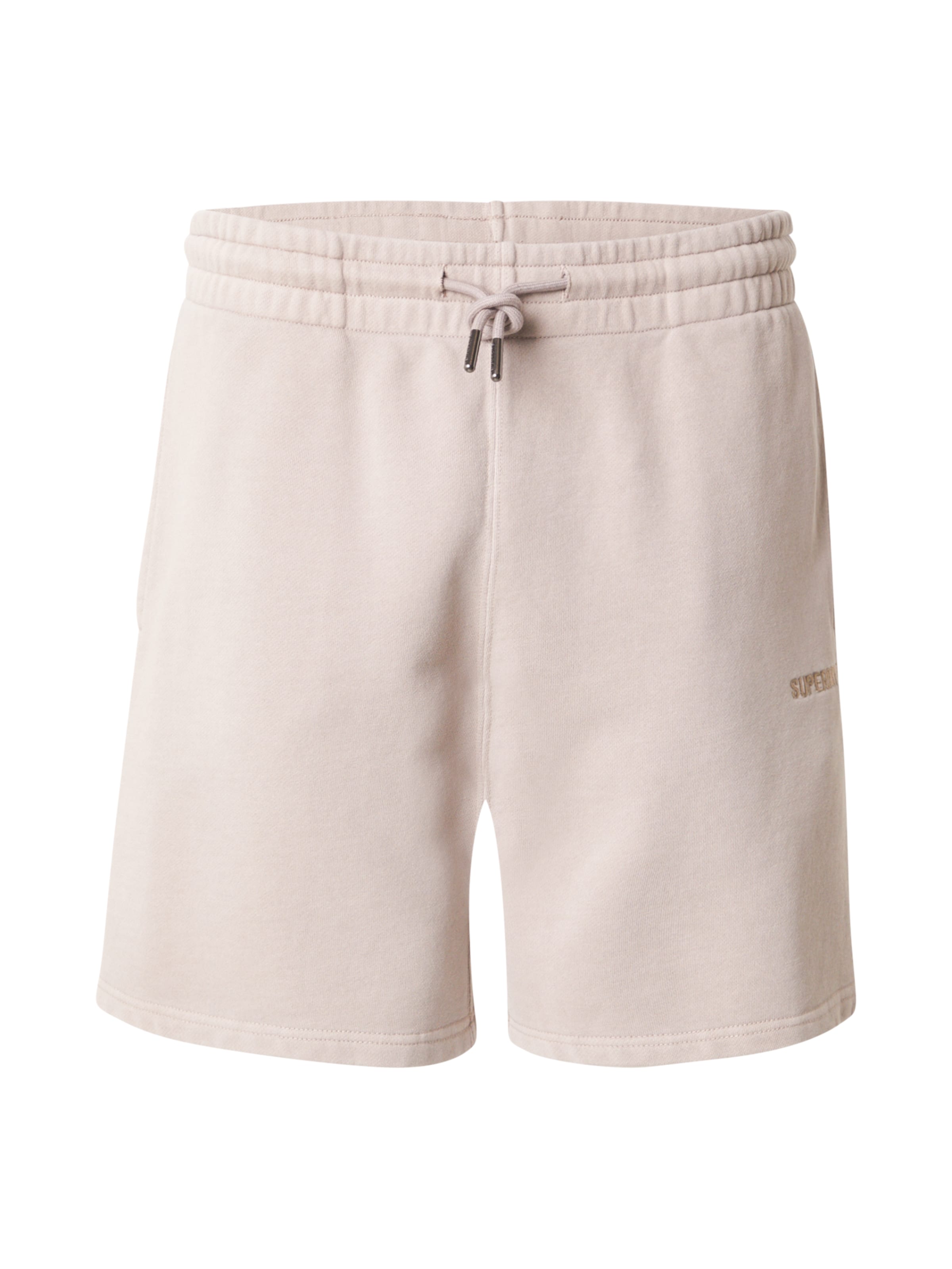 Pantalon Superdry en beige : devant