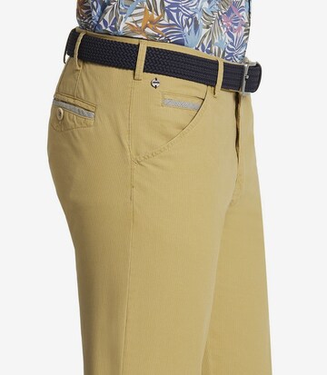 MEYER Slim fit Chino Pants 'Chicago' in Yellow