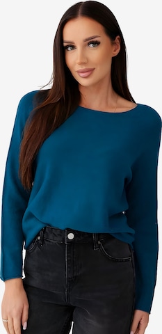 Lumera Pullover 'Vivace' in Grün: Vorderseite