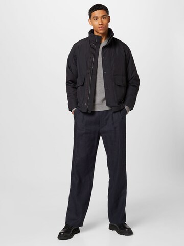 Abercrombie & Fitch Between-season jacket in Blue