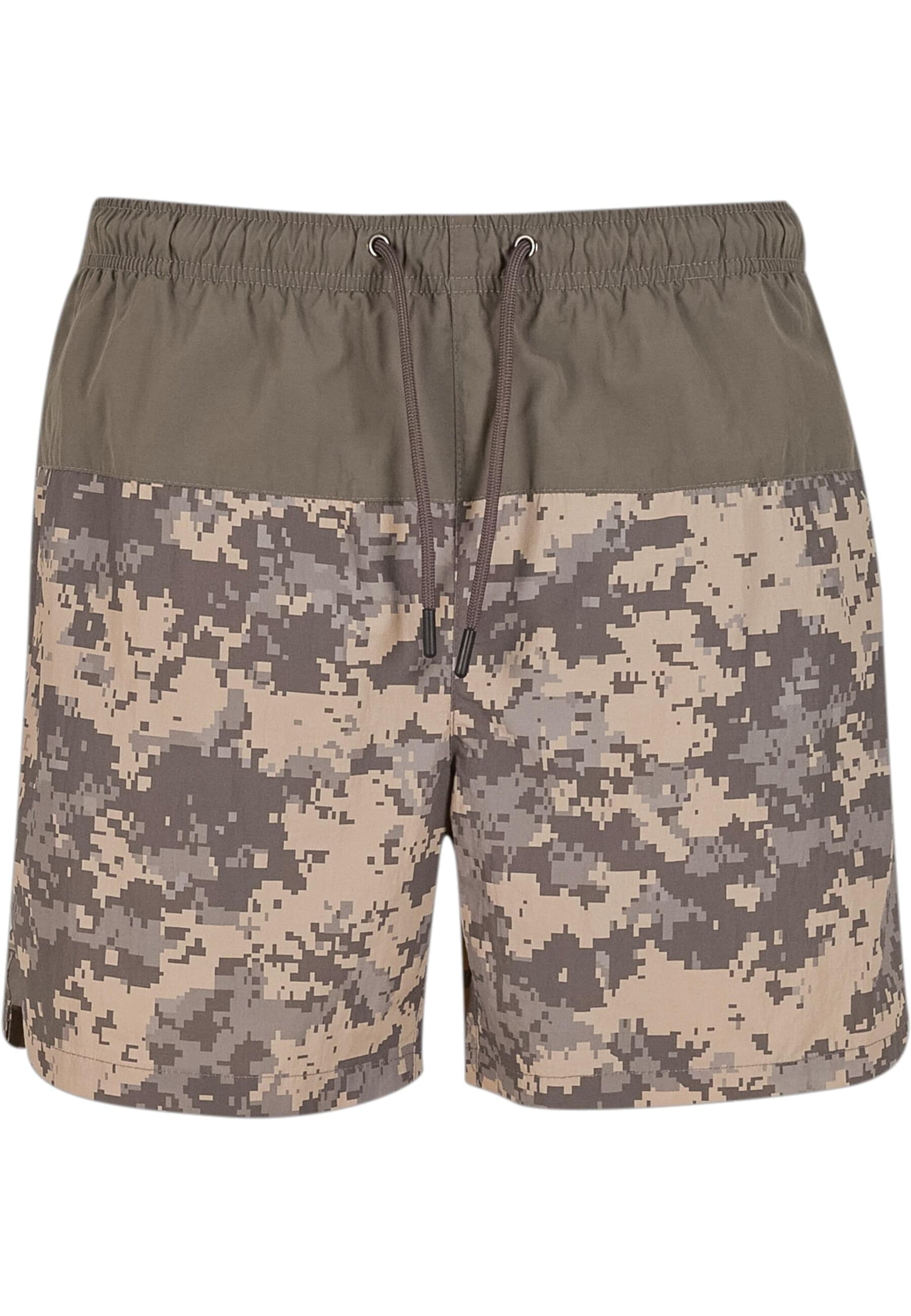 Șorturi de baie de la Brandit pe verde: față