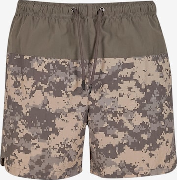 Brandit Badeshorts in Grün: Vorderseite