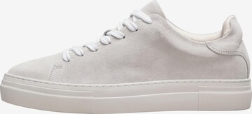 Baskets basses 'David' SELECTED HOMME en gris : devant