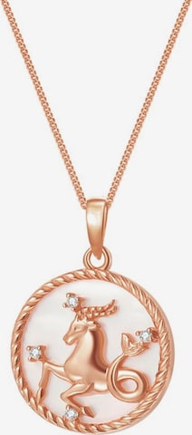 Hey Happiness - Cadena 'Capricorn' en oro: frente