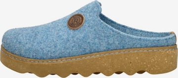 Pantoufle 'Pantoffels Open' ROHDE en bleu : devant