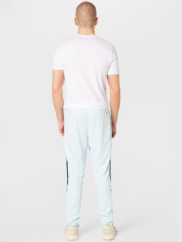 Effilé Pantalon de sport 'Tiro' ADIDAS SPORTSWEAR en bleu