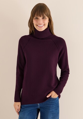 CECIL Sweater in Purple: front