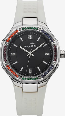 KangaROOS Analog Watch in White: front