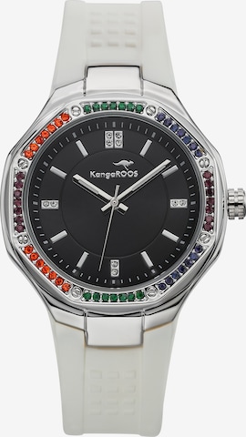 KangaROOS Analog Watch in White: front
