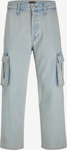 JACK & JONES Loose fit Cargo jeans 'ALEX' in Blue: front