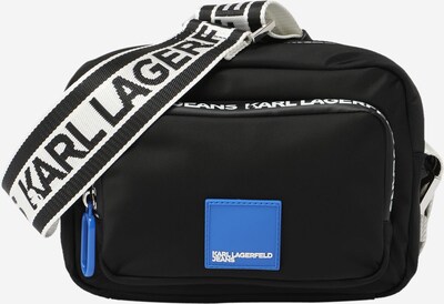 KARL LAGERFELD JEANS Tasche in blau / schwarz / weiß, Produktansicht