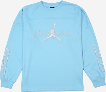 mėlyna Jordan Sportiniai marškinėliai 'MOUNTAINSIDE': priekis