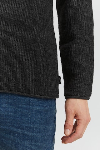 INDICODE JEANS Strickpullover 'Corto' in Schwarz