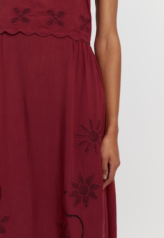 Chinti & Parker - Vestido de verão em vermelho