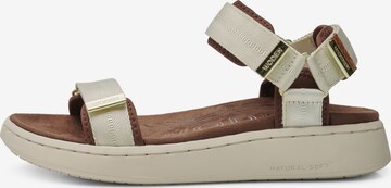 WODEN Sandals 'Line' in Beige