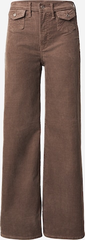 GAPWide Leg/ Široke nogavice Hlače - smeđa boja: prednji dio