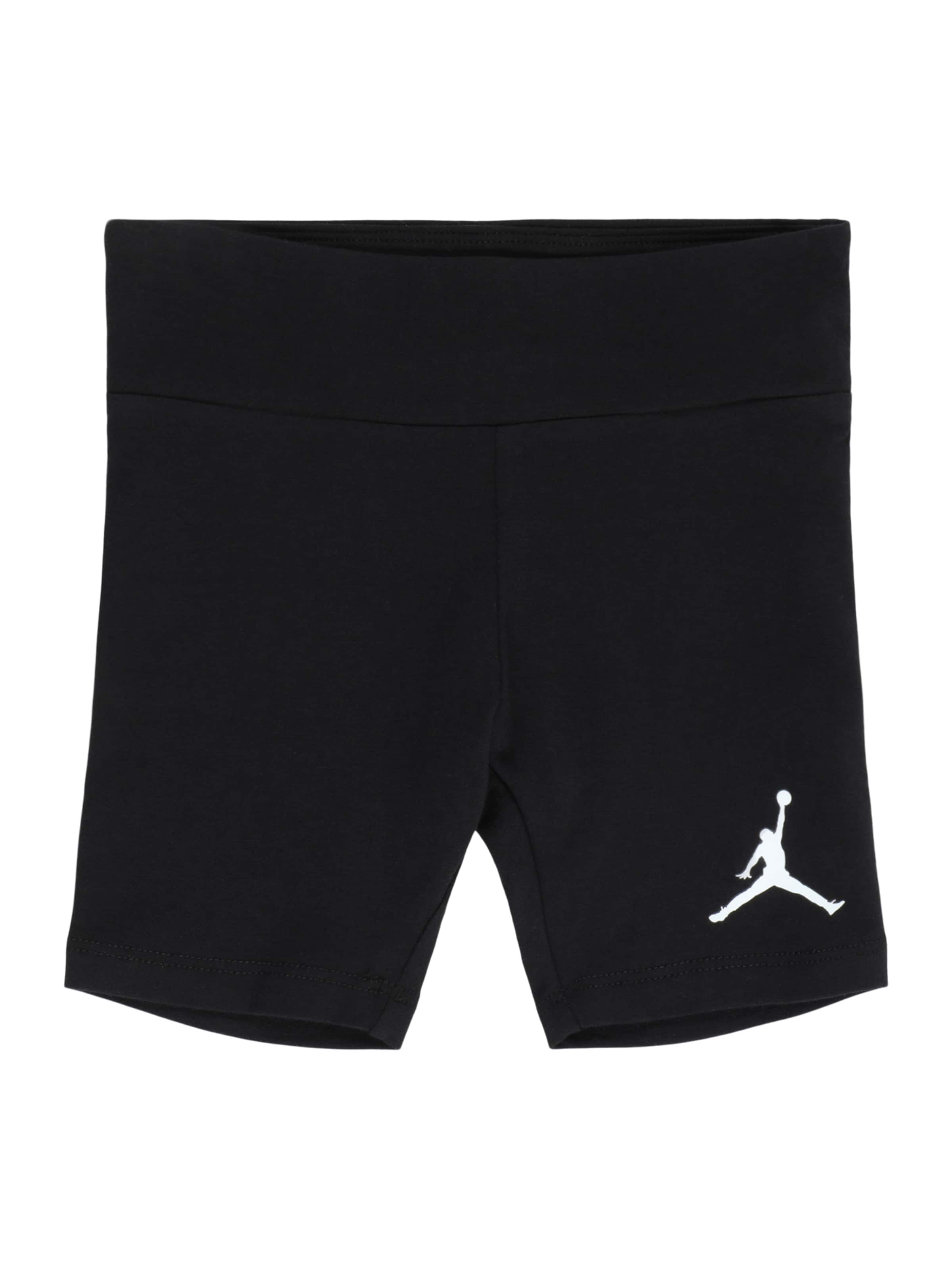 Jordan Regular Trousers in Black: front
