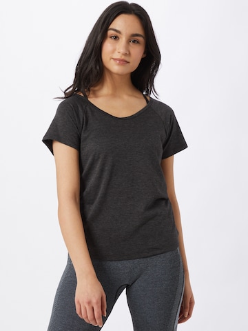 Marika Performance shirt 'SCRUNCH' in Black: front