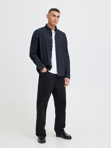 !Solid - Ajuste regular Camisa 'Pete' en azul: frente