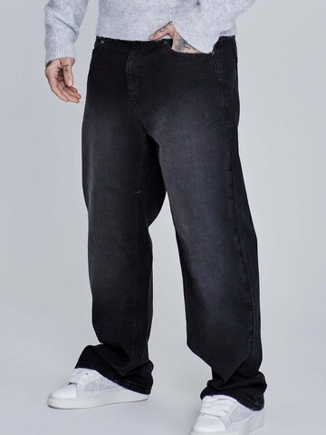 Loosefit Jean SikSilk en noir