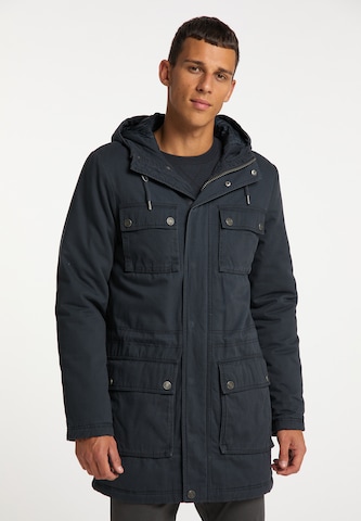 Parka d’hiver MO en gris : devant