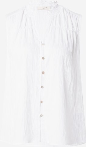 Freequent Blouse 'ALLY' in White: front