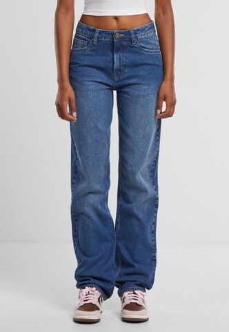 Urban Classics Regular Jeans in Blue: front