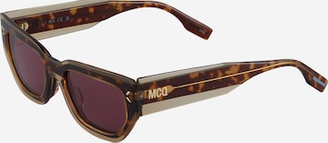 McQ Alexander McQueen Слънчеви очила 'MQ0363S' в кафяво: отпред