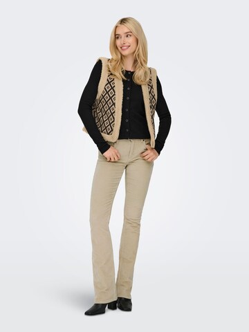 ONLY Vest 'ONLJESSIE' i beige