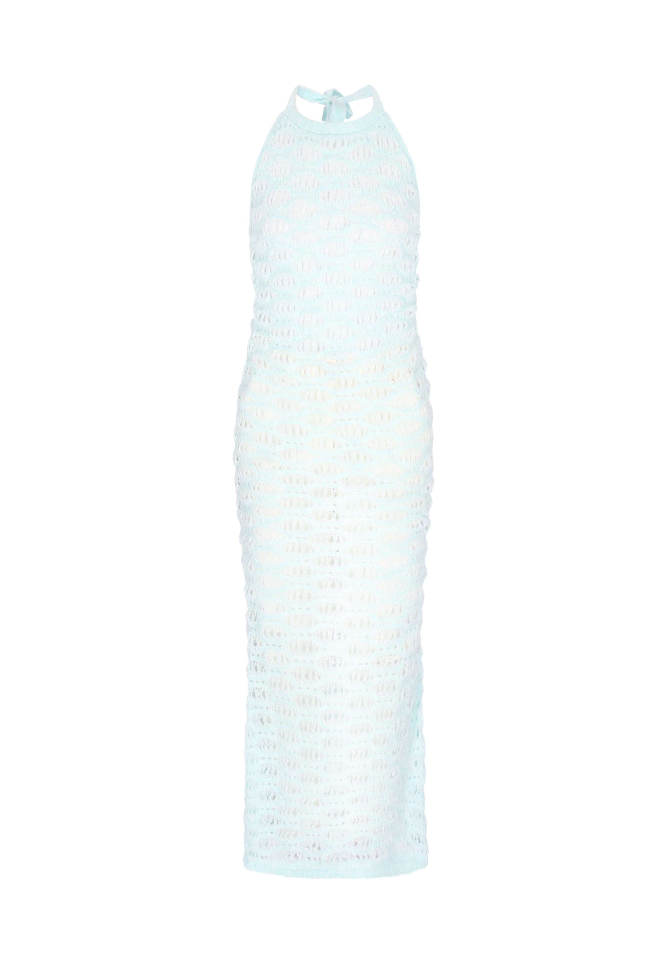 IZIA Knit dress 'Festival' in Blue: front