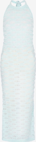 Robes en maille 'Festival' IZIA en bleu : devant