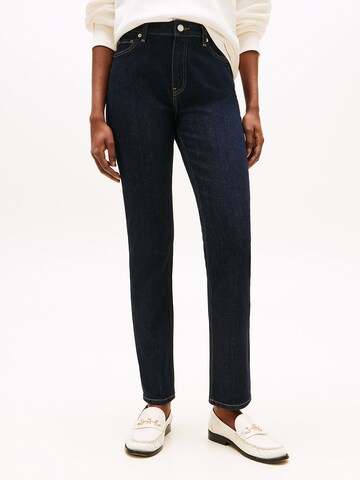 Coupe slim Jean TOMMY HILFIGER en bleu : devant