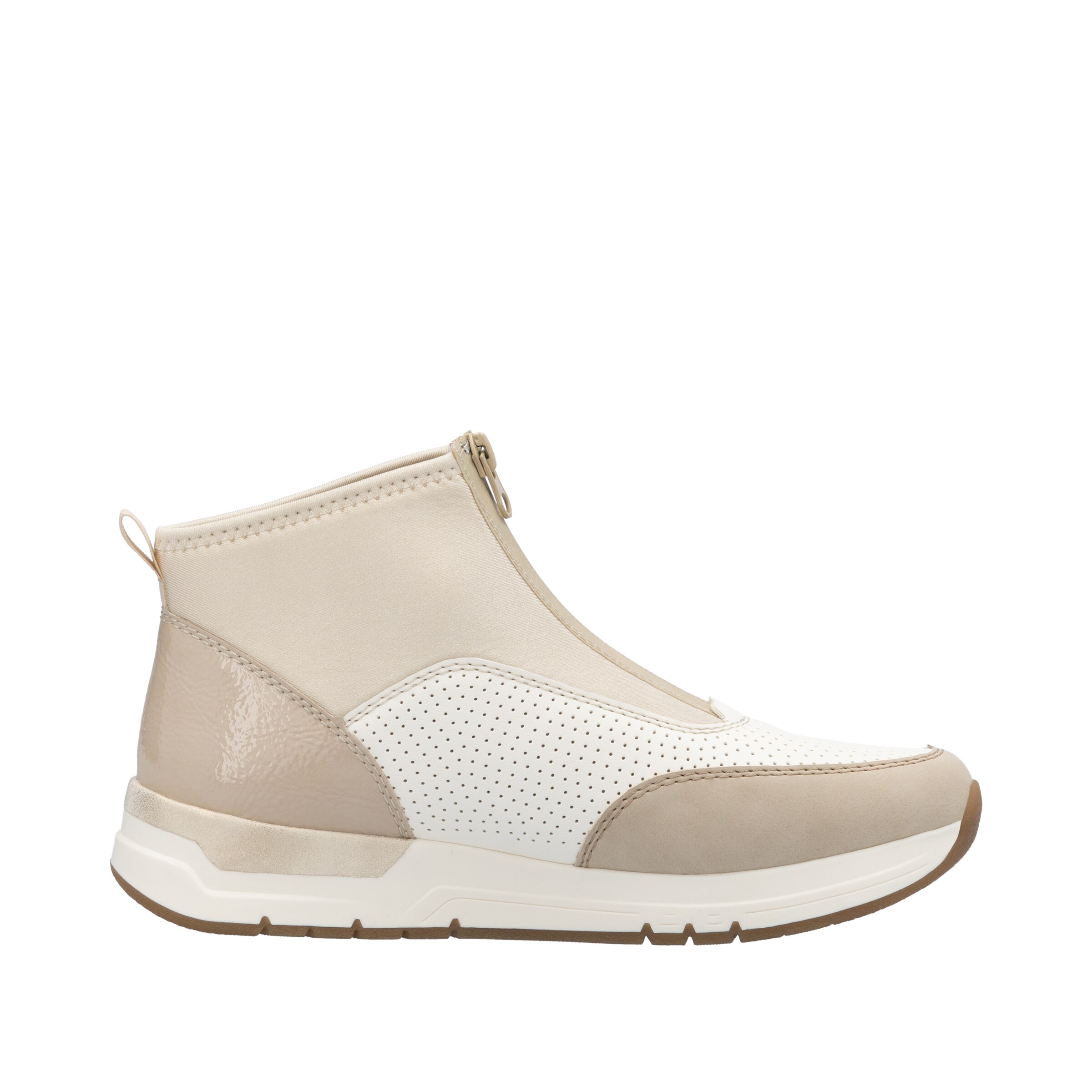 Baskets hautes Rieker en beige