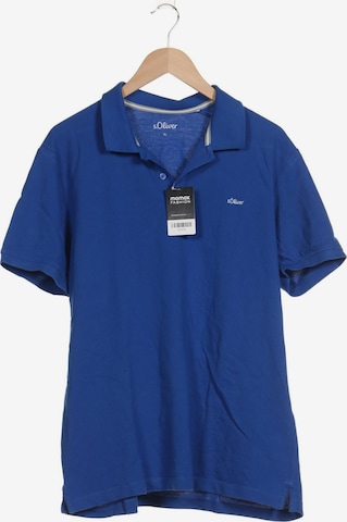 s.Oliver Poloshirt 9XL in Blau: Vorderseite