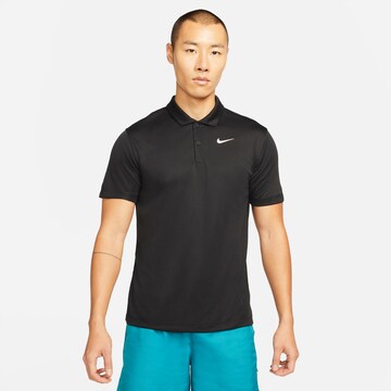 NIKE Performance Shirt 'Court DF' in Black: front