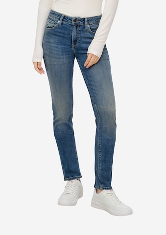 QS Skinny Jeans 'Catie' in Blauw: voorkant