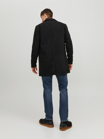 JACK & JONES Between-Seasons Coat 'ZAC' in Black