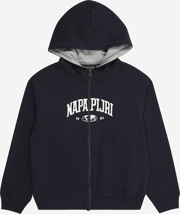 Giacca di felpa 'B-INOT' di NAPAPIJRI in blu: frontale