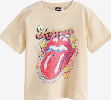 smėlio Next Marškinėliai 'Rolling Stones': priekis