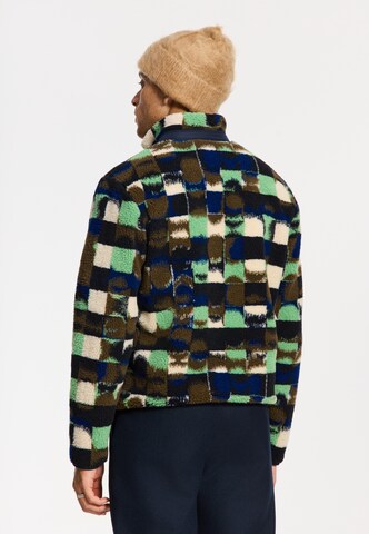 Shiwi Fleece jas in Groen
