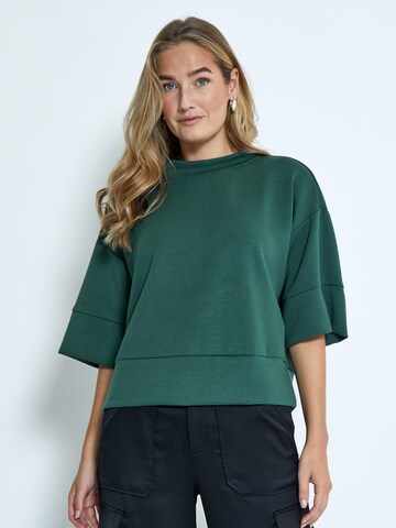 Sweat-shirt 'Dicette' Peppercorn en vert : devant
