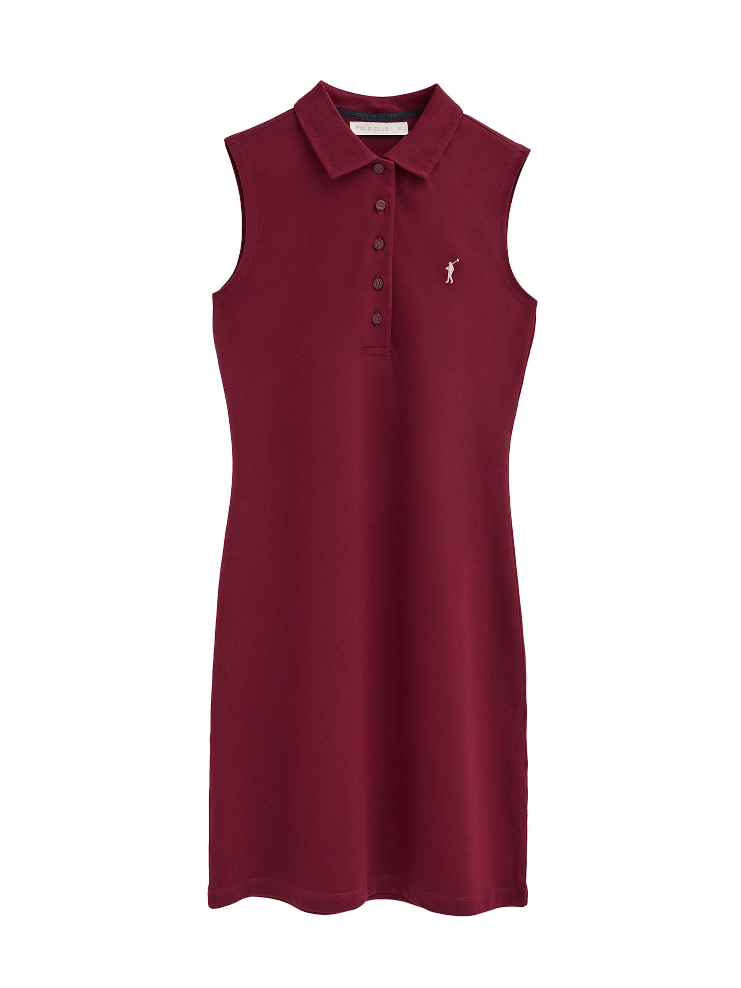 Polo Club Kleid in Rot: Vorderseite