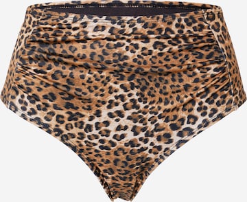 Hunkemöller - Cueca biquíni em castanho: frente