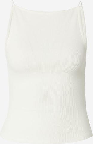 EDITED Top 'Leilani' – bílá: přední strana