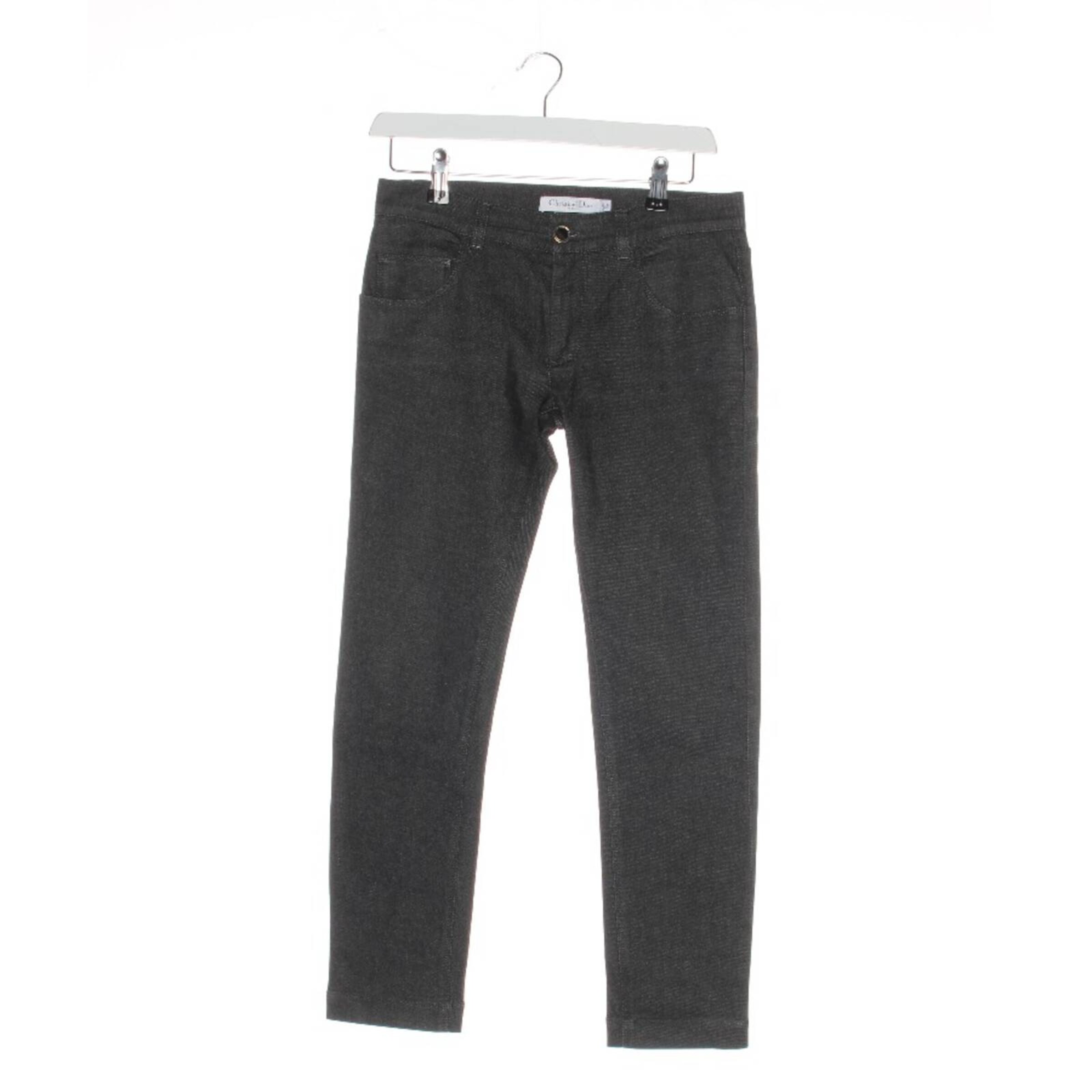 Dior Jeans 25-26 in Grau: Vorderseite